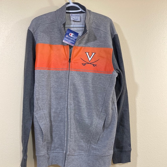 Champion Other - Virginia Cavaliers, Full Zip/Pockets, Men’s Medium